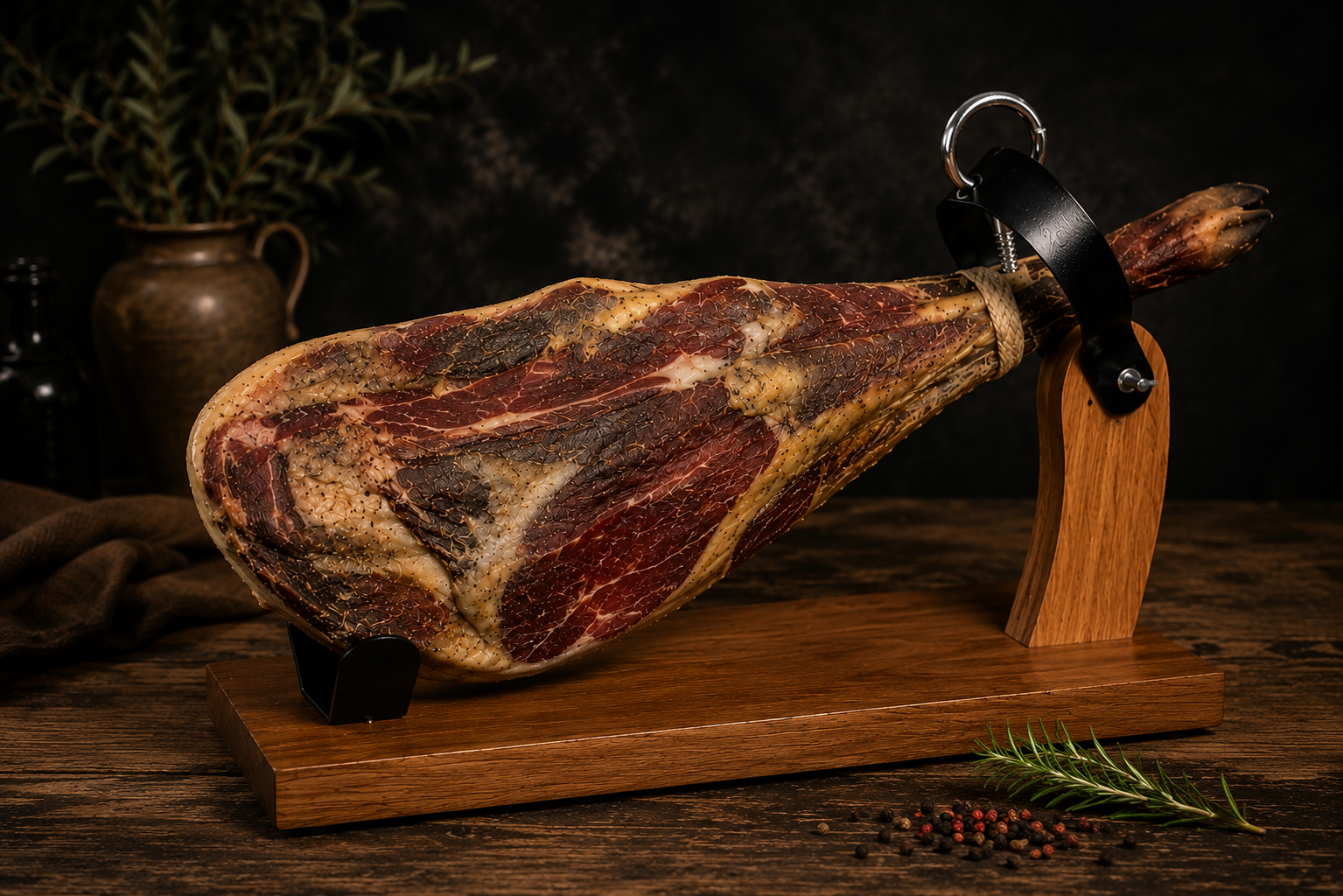Jambon entier d'agneau affiné halal